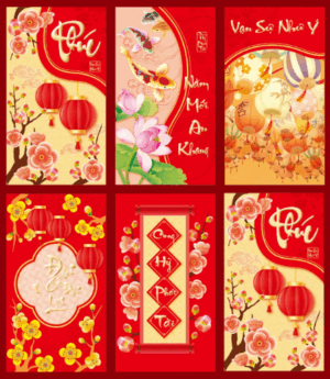 Lì xì giấy mỹ thuật cao cấp  Bao lì xì thủ công tinh xảo