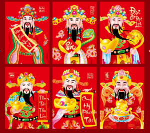 Lì xì ông thần tài ông thổ địa mẫu mới nhất dành cho trẻ nhỏ