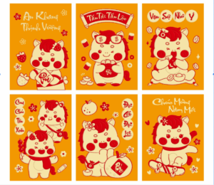 Lì xì nhiều kiểu dáng mẫu mã mới nhất sỉ lẻ tại xưởng kho Hà Nội