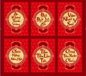 Bao lì xì mừng tuổi nhiều câu từ chúc đẹp mẫu mới nhất