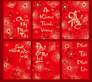 Lì xì truyền thống Việt nam mẫu mới nhất và đẹp nhất
