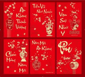 Lì xì truyền thống của Việt Nam mẫu mới nhất và đẹp nhất sỉ lẻ tại kho giá xưởng