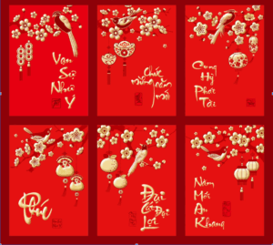 Lì xì truyền thống mới