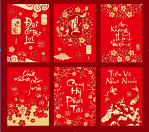 Lì xì đỏ truyền thống mới nhất và đẹp nhất