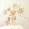 Hoa vàng nhánh phụ kiện trang trí decor nhà cửa mới
