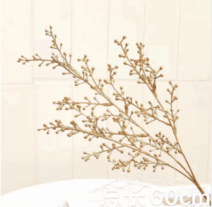 Phụ kiên 21 hạt đậu vàng mẫu mới để trang trí decor nhà cửa