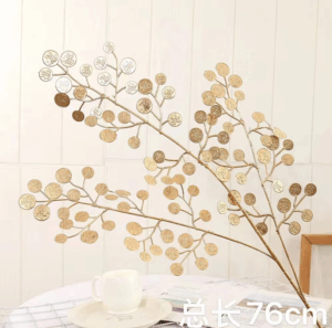 Chữ Phúc ba nhánh Phụ kiện trang trí nhà cửa decor phòng làm việc gắn quần áo