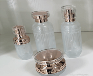 Lọ thủy tinh trong rỗng chiết nước hoa mới