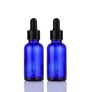 Chai lọ thủy tinh mới, chai xịt toner chống ánh sáng xanh, chai mỹ phẩm sản phẩm giảm thiểu bằng nhựa màu đen thủy tinh mới nhất