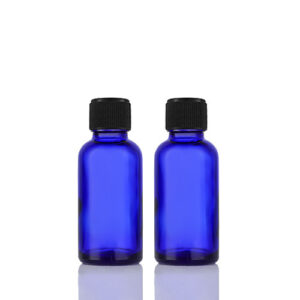 Chai lọ thủy tinh mới, chai xịt toner chống ánh sáng xanh Màu đen dọc thủy tinh mẫu mới