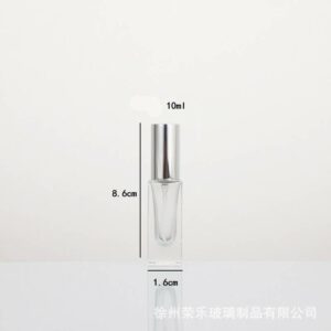 Chai nước hoa thủy tinh trong suốt mỹ phẩm mẫu mới nhất năm