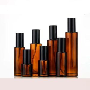 Chai lọ thủy tinh đựng mỹ phẩm tùy chỉnh kích thước mẫu và chai thủy tinh rỗng mới nhất