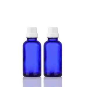 Chai lọ thủy tinh mới, chai xịt toner chống ánh sáng xanh Sản phẩm lớn màu trắng chặn gà thủy tinh