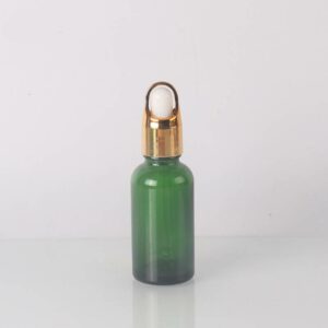 Chai tinh dầu nhỏ màu xanh lá 10ml, chai thủy tinh nguyên chất, chai tinh mỹ phẩm mẫu mới nhất