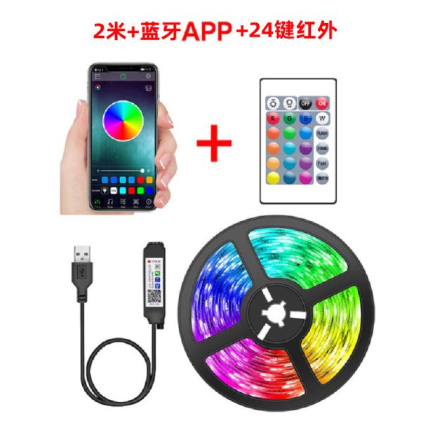 Bộ dây LED RGB USB 5 V dài 2–5 m