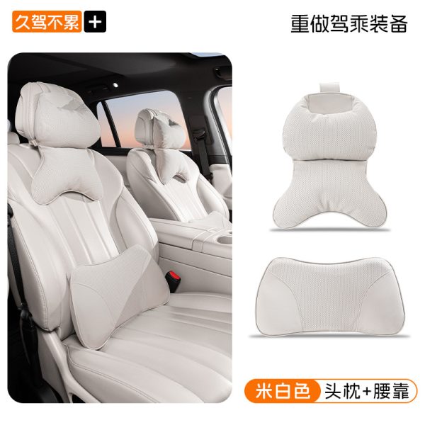 Gối tựa đầu và tựa lưng ghế ô tô