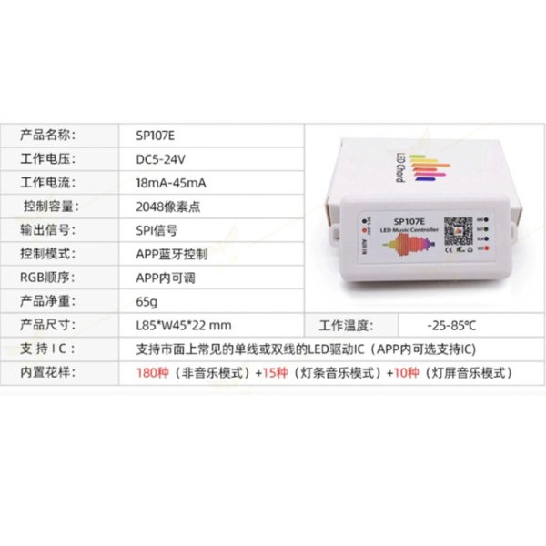 Dây LED RGB công trình 12 V dài 5 m