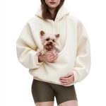 Áo hoodie nữ có mũ và túi lông xù (mẫu YYB1988)
