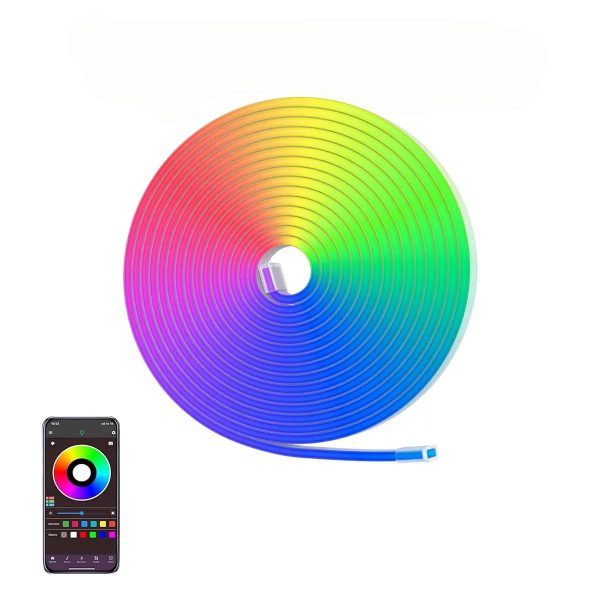 Bộ dây LED neon RGB mềm 5 V hoặc 24 V