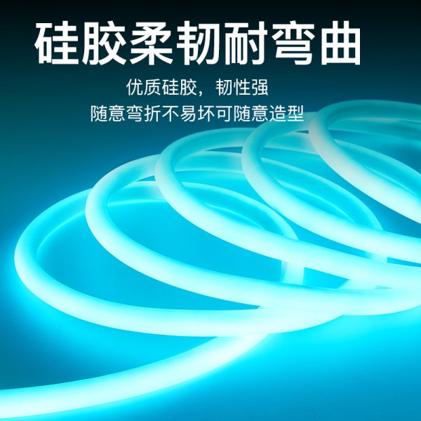 Dây LED neon tròn 220 V 14 mm 1 mét