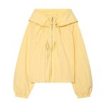 Áo khoác nữ có mũ, nơ trang trí (mẫu W016 21179)