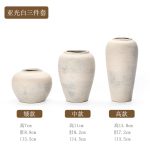 Bộ ba bình hoa gốm sứ phối chiều cao