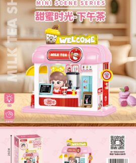 Bộ nhà mô hình DIY lắp ghép ba chiều