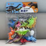 Bộ mô hình động vật và khủng long bằng nhựa mềm