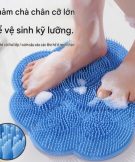 Thảm chà chân giác hút 30 × 30 cm hình bàn chân mèo