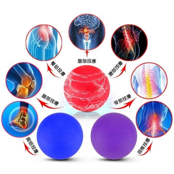 Bóng massage đơn 63 mm nhiều màu
