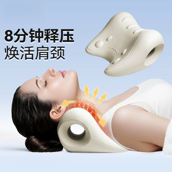 Gối massage cổ dạng O bằng EVA
