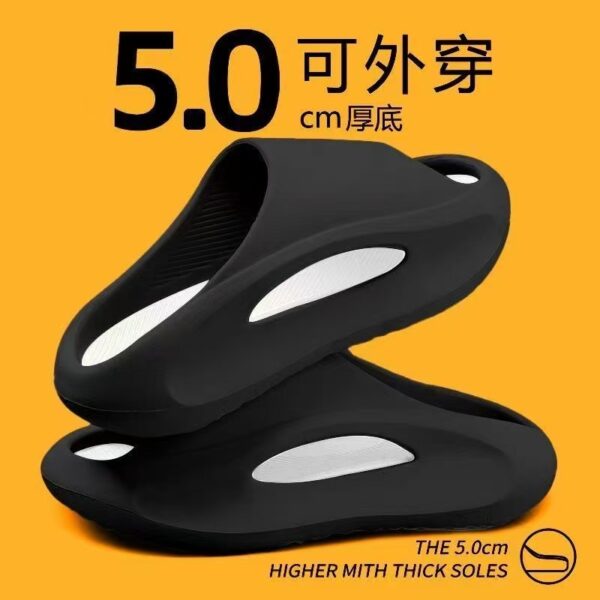 Dép quai ngang nam đế dày phong cách thể thao