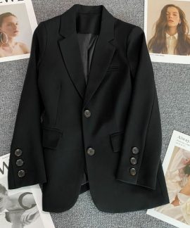 Áo blazer nữ hai cúc, mẫu 03
