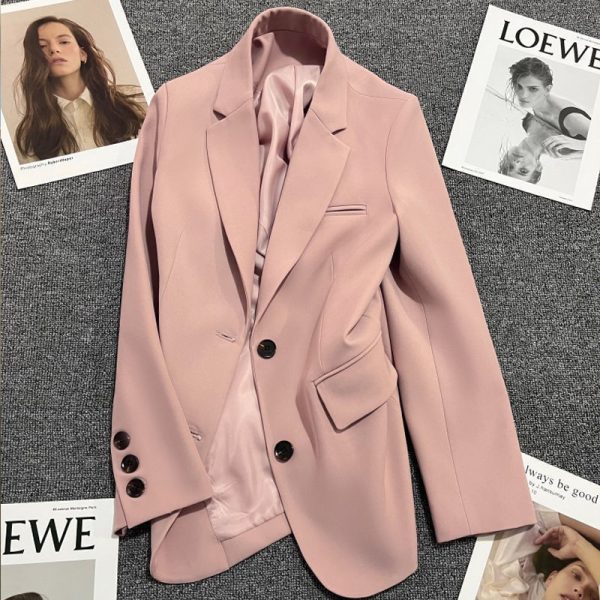 Áo blazer nữ hai cúc, mẫu 03