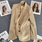 Áo blazer nữ hai cúc, mẫu 03