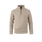 Áo hoodie nam nỉ lông cừu cổ đứng dày ấm