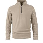 Áo hoodie nam nỉ lông cừu cổ đứng dày ấm
