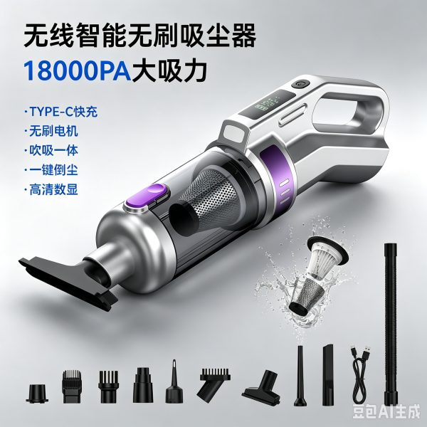 Máy hút bụi ô tô không chổi than mẫu 301