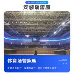 Đèn LED nhà xưởng tản nhiệt cánh nhôm TS-100W