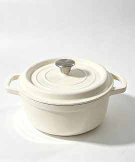 Nồi gang tráng men nhiều màu và kích cỡ