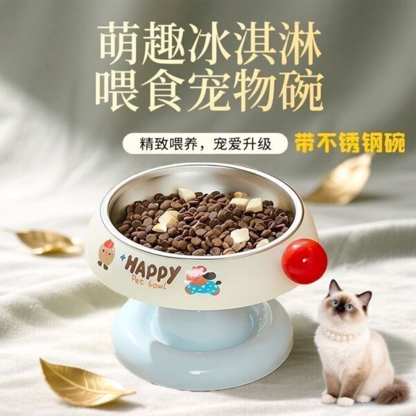 Bát Ăn Chân Cao Nhiều Kiểu Cho Chó Mèo