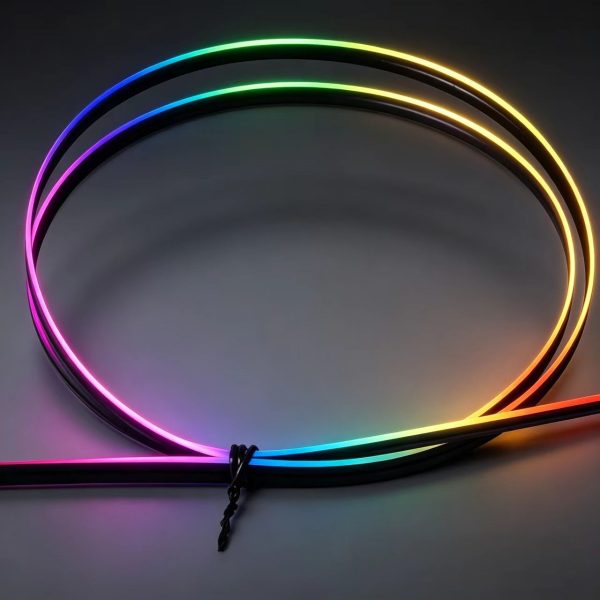 Đèn viền RGB nội thất ô tô dạng dải và bộ USB