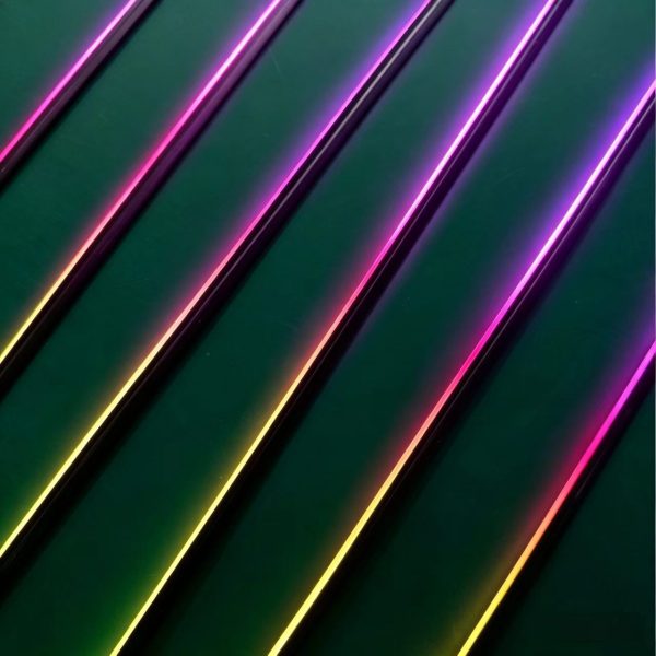 Đèn viền RGB nội thất ô tô dạng dải và bộ USB