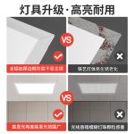 Đèn LED panel âm trần 300 × 300 đến 600 × 600 mm
