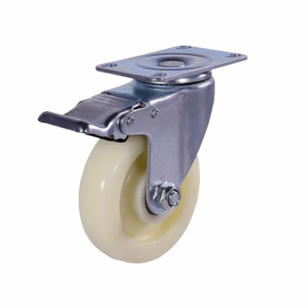 Bánh xe đẩy nylon tải trung