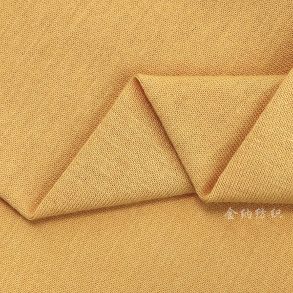 Vải thun trơn polyester cotton một mặt khổ 185 cm