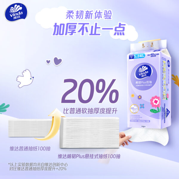 Giấy rút treo tường Vinda 3 lớp