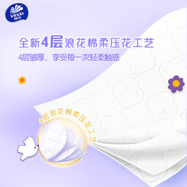Giấy rút treo tường Vinda 3 lớp