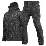 Bộ áo quần khoác nam softshell ngụy trang