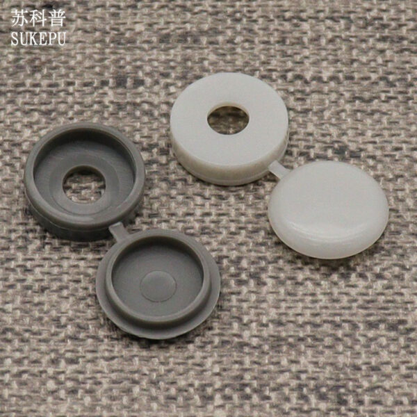 Nắp che vít tự khoan liền thân M4–M5 nhiều màu